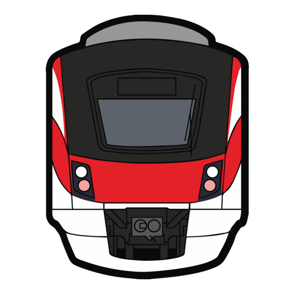 SRT Red Lines Logo PNG Vector