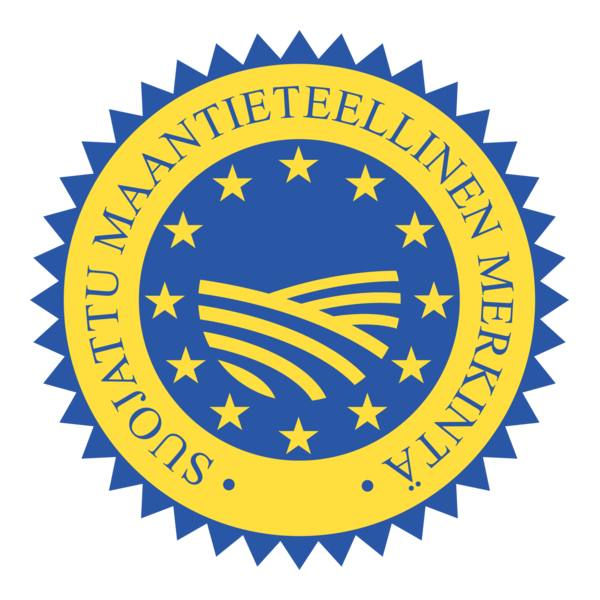 Suojattu Maantieteellinen Merkintä (SMM) Logo PNG Vector