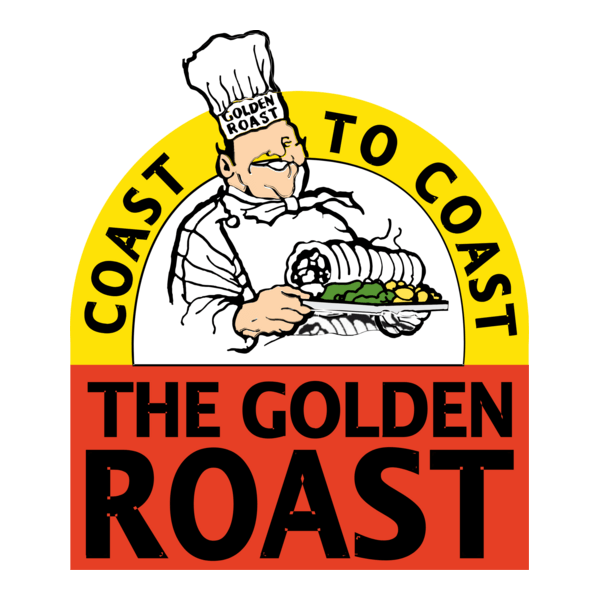The Golden Roast Logo PNG Vector
