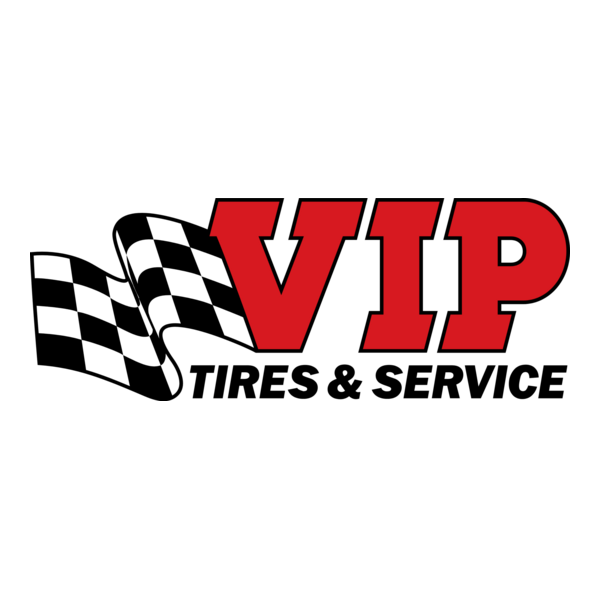 VIP Tires & Service Logo PNG Vector