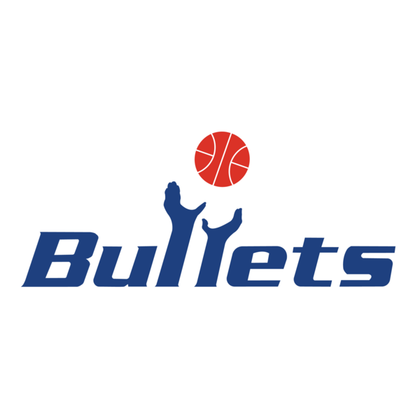 Washington Bullets 1987-1997 Logo PNG Vector