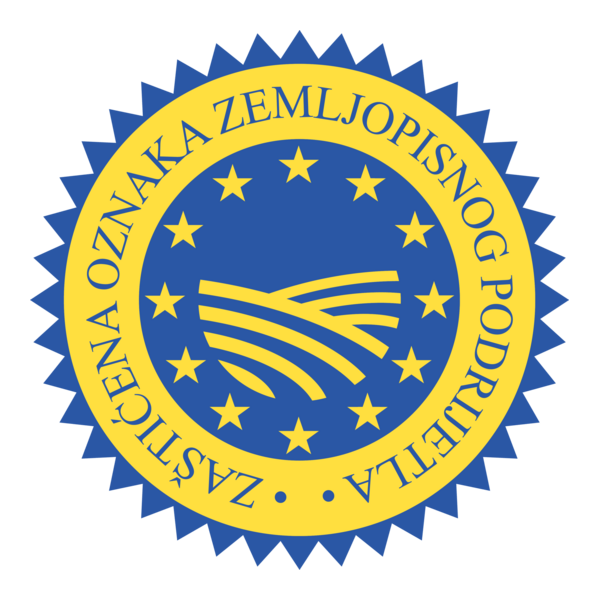 Zaštićena Oznaka Zemljopisnog Podrijetla (ZOZP) Logo PNG Vector