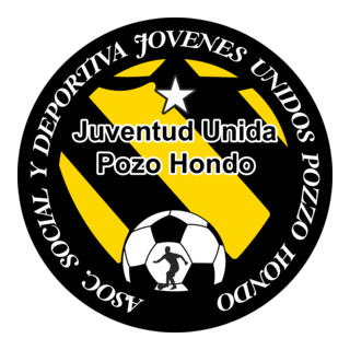 Asoc Social y Deportiva Jovenes Unidos Pozo Hondo Logo PNG Vector