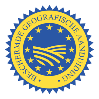 Beschermde Geografische Aanduiding (BGA) Logo PNG Vector