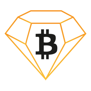 Bitcoin Diamond (BCD) Logo PNG Vector