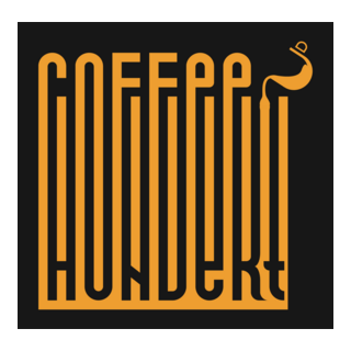 Coffee Hundert Logo PNG Vector