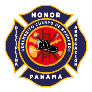 Cuerpo de Bomberos de PANAMÁ Logo PNG Vector