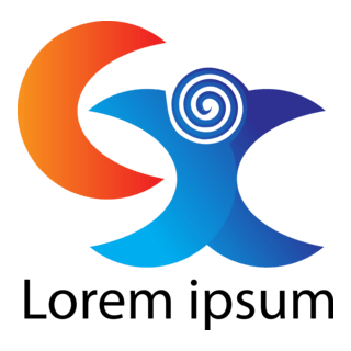 CX Design Logo PNG Vector