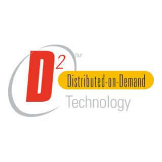 Distributed-On-Demand Logo PNG Vector