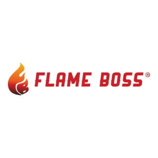 Flame Boss Logo PNG Vector