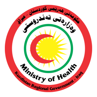Kurdistan Ministry of Health Logo PNG Vector