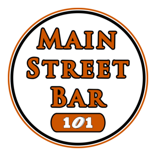 Main Street Bar 101 Logo PNG Vector
