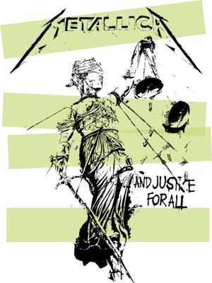 Metallica And Justice For All Logo PNG Vector