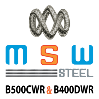 Mohammadi Steel (MSW) Logo PNG Vector