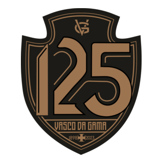 Patch Vasco 125 anos Logo PNG Vector