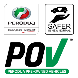 Perodua Pre-Owned Vehicles Logo PNG Vector