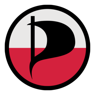 Polska Partia Piratow Logo PNG Vector