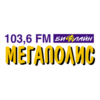 Radio Beeline-MEGAPOLIS 103.6 FM Logo PNG Vector