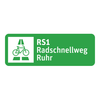 Radschnellwege NRW-RS1 Logo PNG Vector