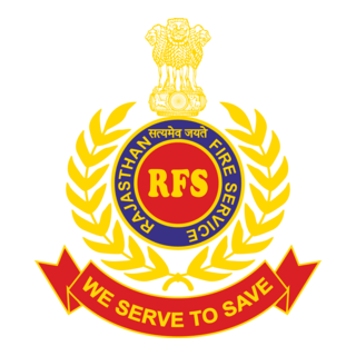 Rajasthan_Fire Service Government of INDIA Logo PNG Vector