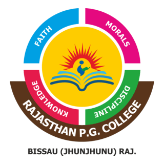 Rajasthan PG college Bissau Logo PNG Vector