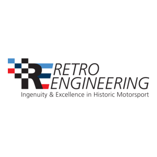Retro Engineering Logo PNG Vector