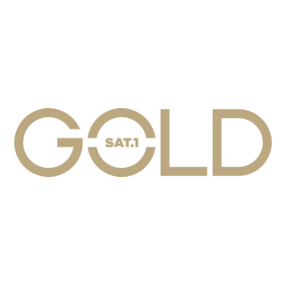 Sat1 Gold Logo PNG Vector