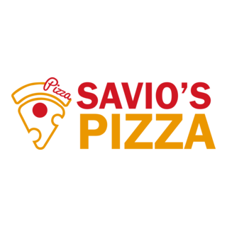 Savio's Pizza Logo PNG Vector