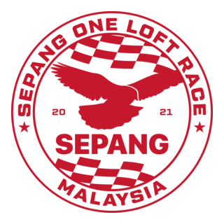 Sepang One Loft Race Stamping Logo PNG Vector