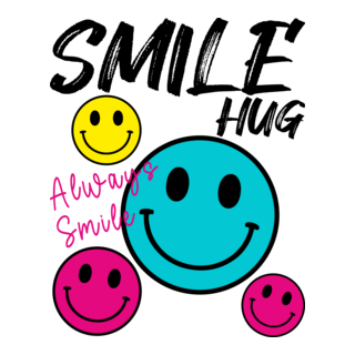 smile hug Logo PNG Vector