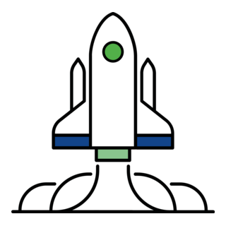 Space Shuttle Logo PNG Vector