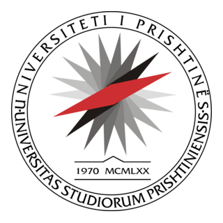 University of Prishtina Logo PNG Vector