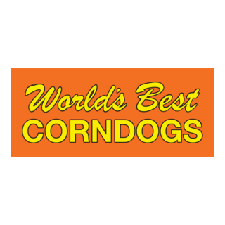 World’s Best CornDogs Logo PNG Vector