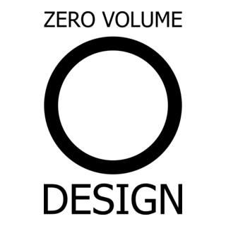 Zero Volume Design Logo PNG Vector