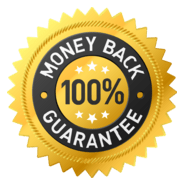 100% Money Back Guarantee Logo PNG Vector