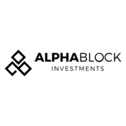 Alphablock investment Logo PNG Vector
