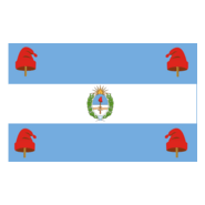 Flag of Argentinian Malvinas Logo PNG Vector