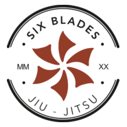 Six Blades Jiu-Jitsu Logo PNG Vector