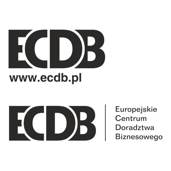 Europejskie Centrum Doradztwa Biznesowego Logo PNG Vector