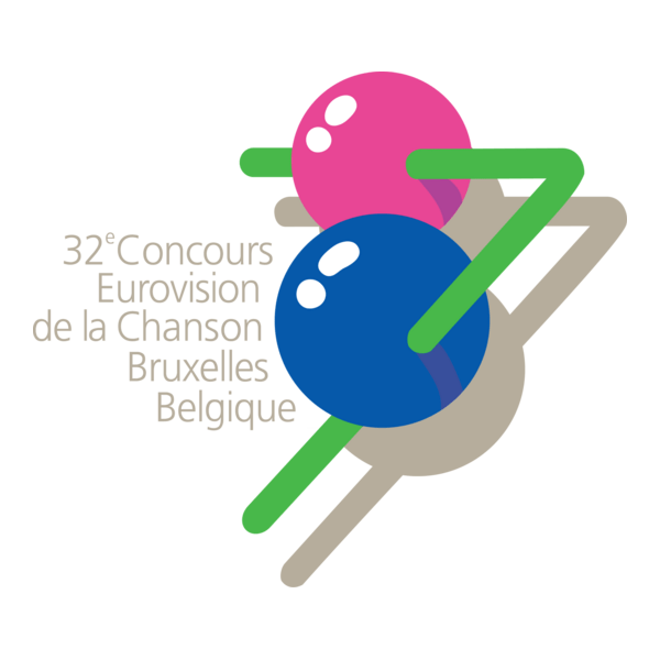 Eurovision Song Contest 1987 Logo PNG Vector