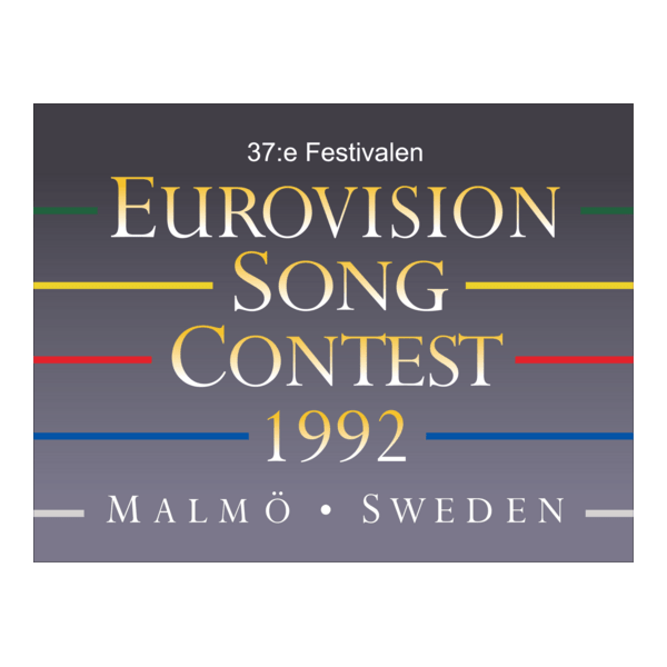 Eurovision Song Contest 1992 Logo PNG Vector