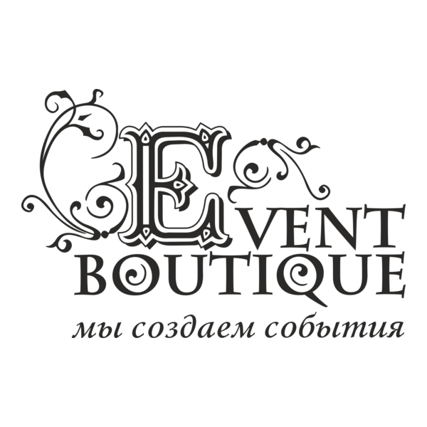 Event boutique Logo PNG Vector