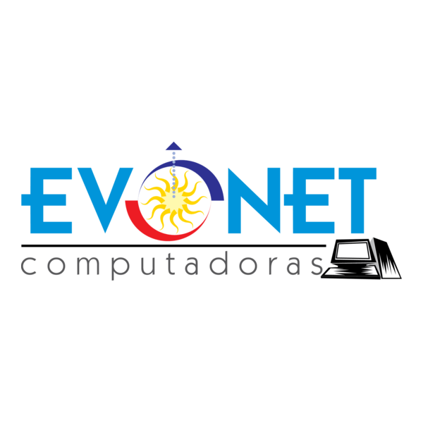 Evonet, computadoras Logo PNG Vector