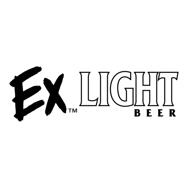 Ex Light Beer Logo PNG Vector