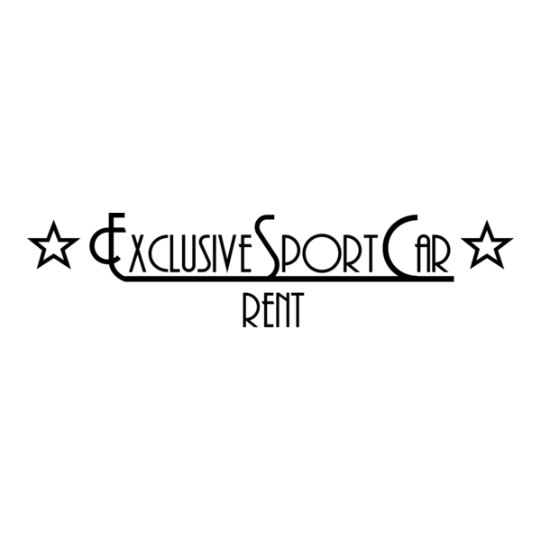 ExclusiveSportCar Trade & Rent Logo PNG Vector