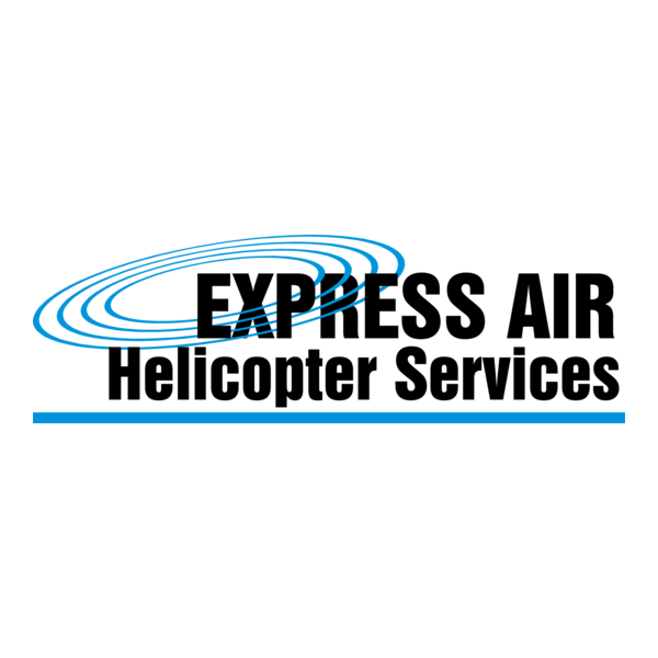 Express Air Helicopter Services Logo PNG Vector