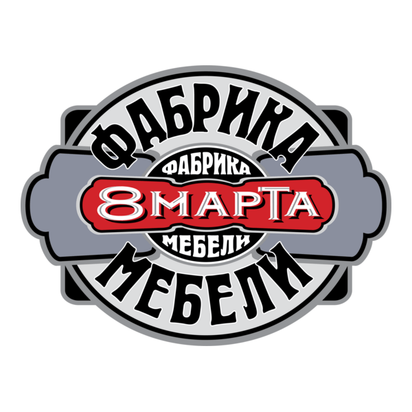 Fabrika mebeli 8 marta Logo PNG Vector
