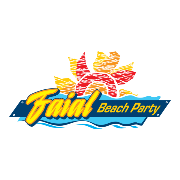 Faial Beach Party Logo PNG Vector