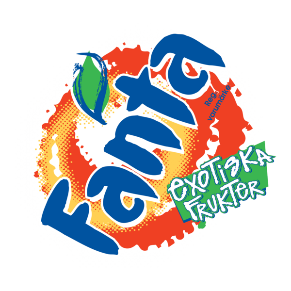 Fanta Exotiska Frukter Logo PNG Vector