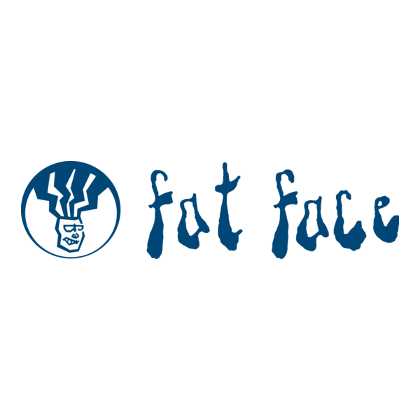 Fat Face Logo PNG Vector